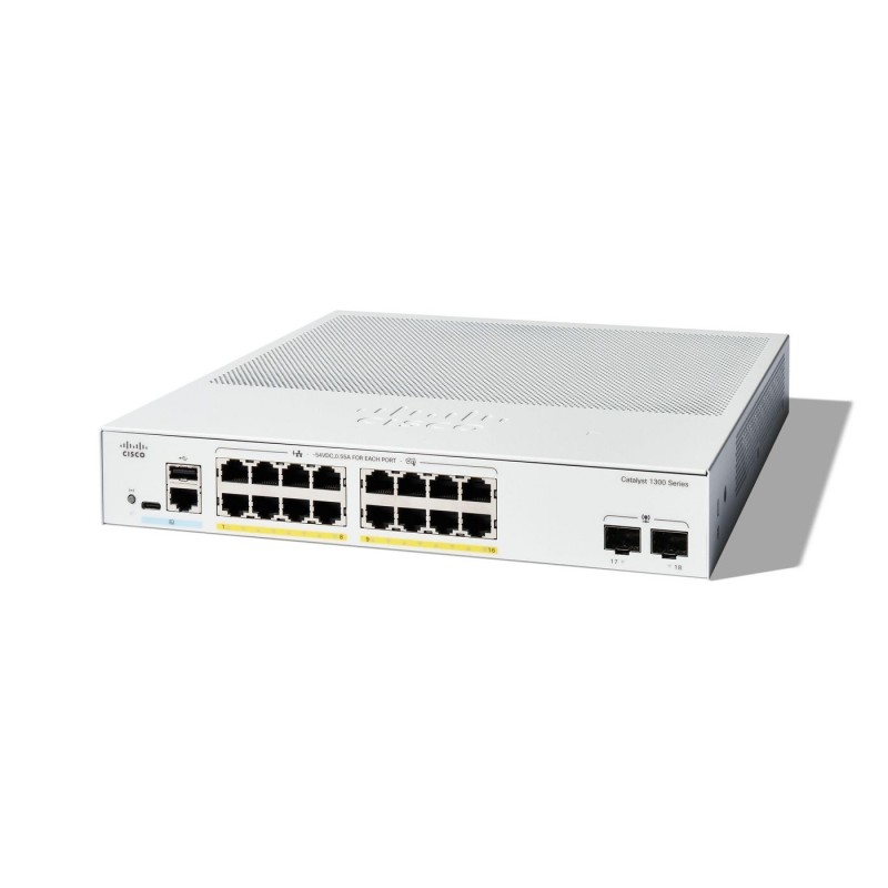 Cisco 16Fp-2G Managed Switch, 16 Cisco 16Fp-2G Managed Switch, 16